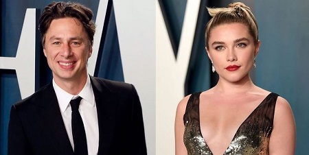  Florence Pugh and Zach Braff are facing the controversies regarding their 21-years age difference.